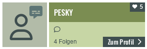 Gästeprofil von Pesky