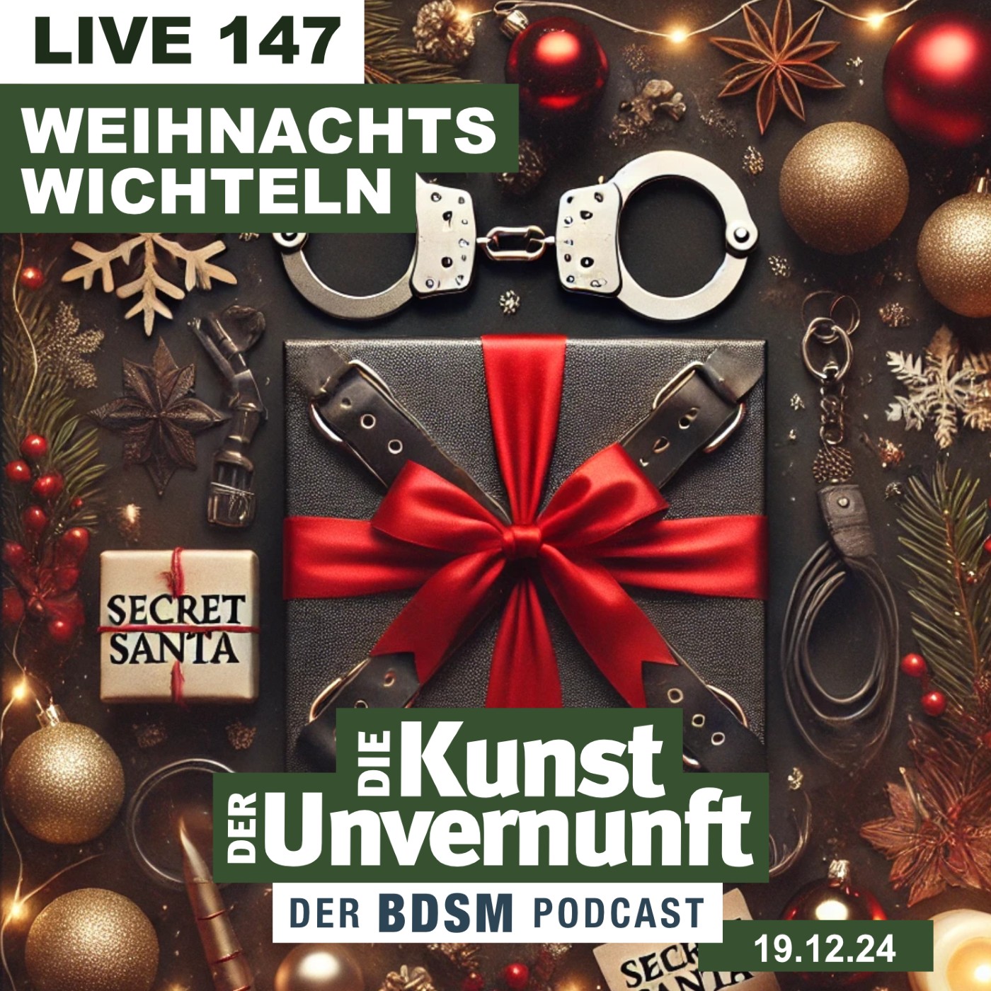 Cover Unvernunft Live 19.12.2024 - Weihnachtswichteln