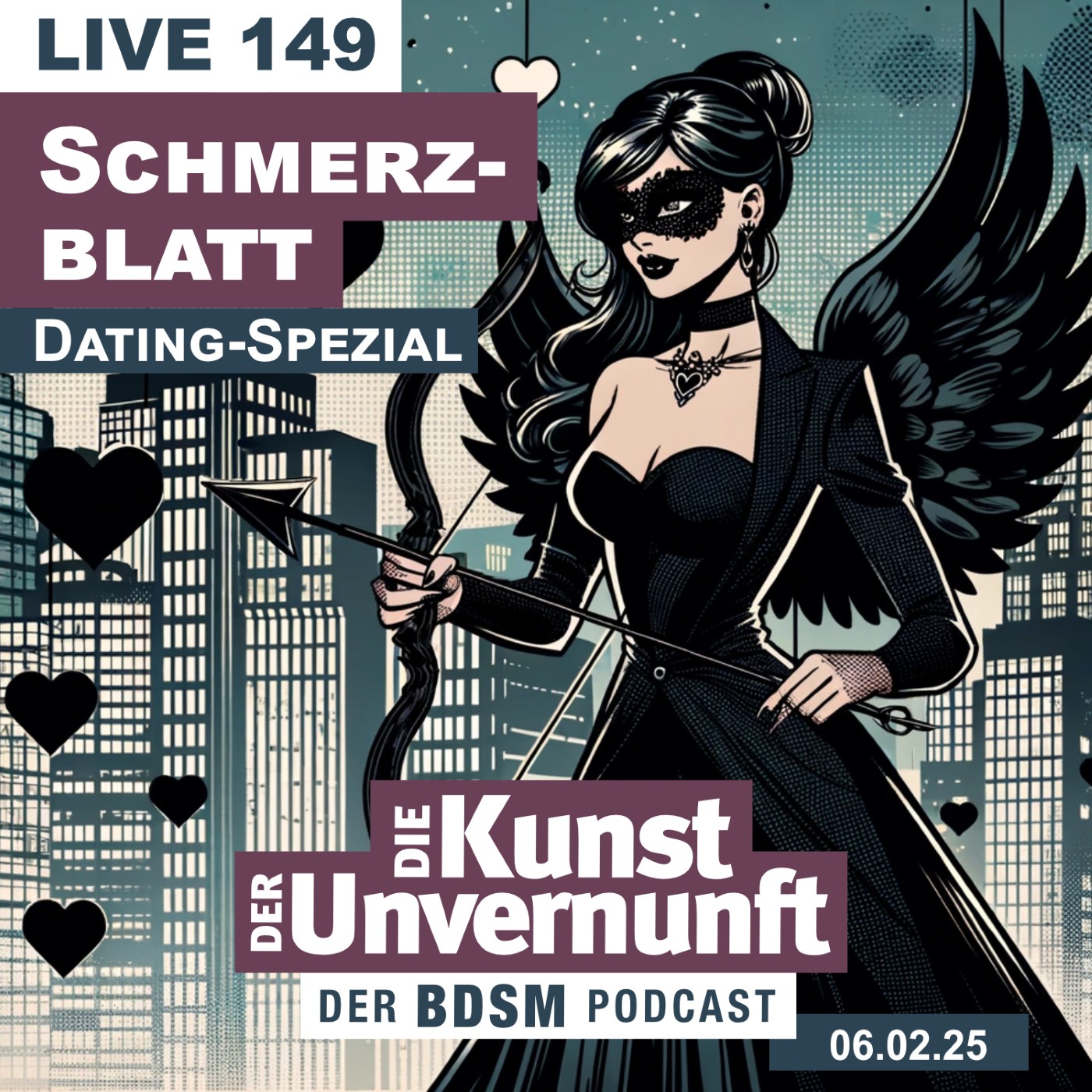 Cover Unvernunft Live 149 - Schmerzblatt Dating Spezial