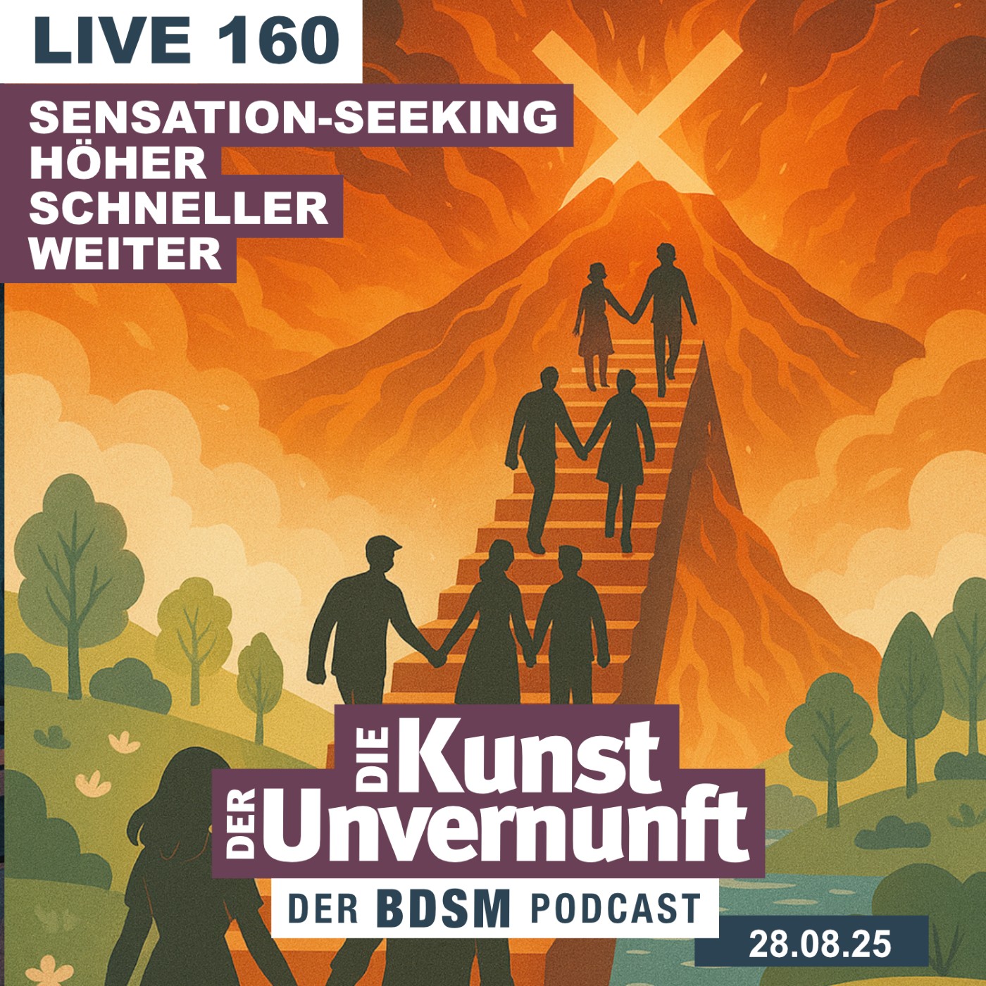 Cover Unvernunft Live 160 - Sensation Seeking