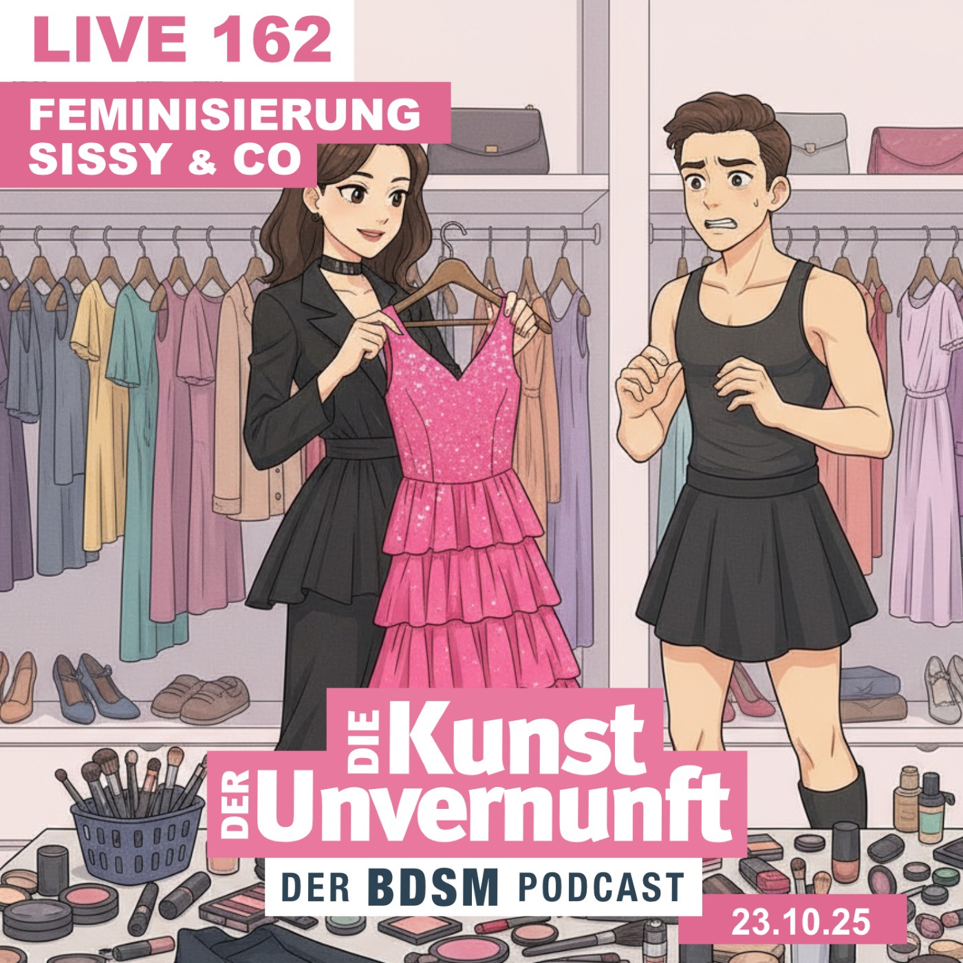 Cover Unvernunft Live 162 - Feminisierung, Sissy und Co.