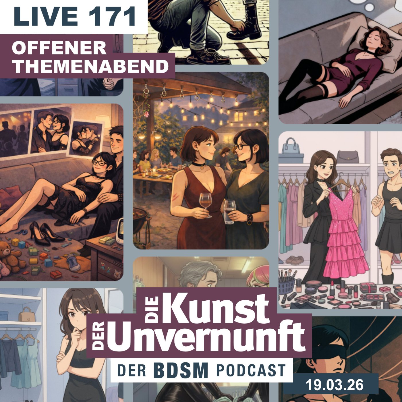 Cover Unvernunft Live 171 - Offener Themenabend
